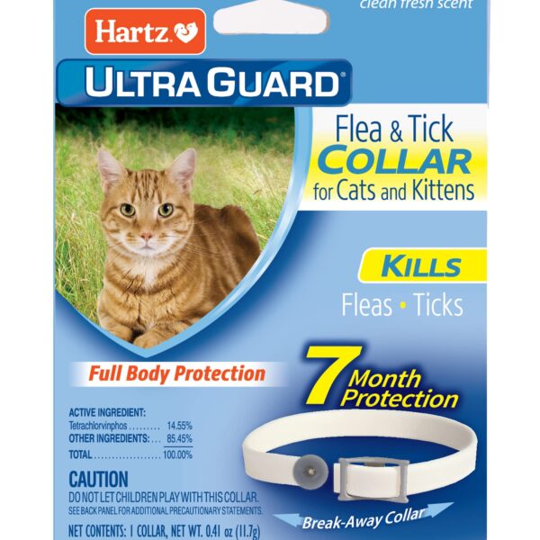 Hartz UltraGuard Flea & Tick Collar for Cats (7 Month)/48pk