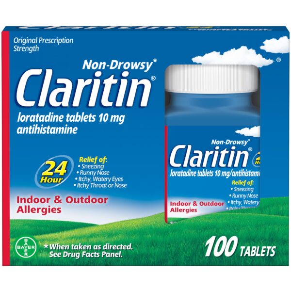 Claritin Allergy Medicine 10mg (100 Tablets)/36pk
