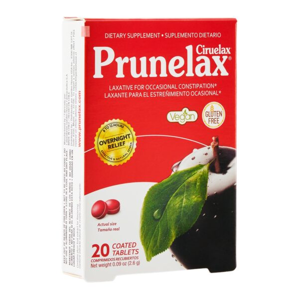Prunelax Regular Strength Laxative (20 ct)/72pk