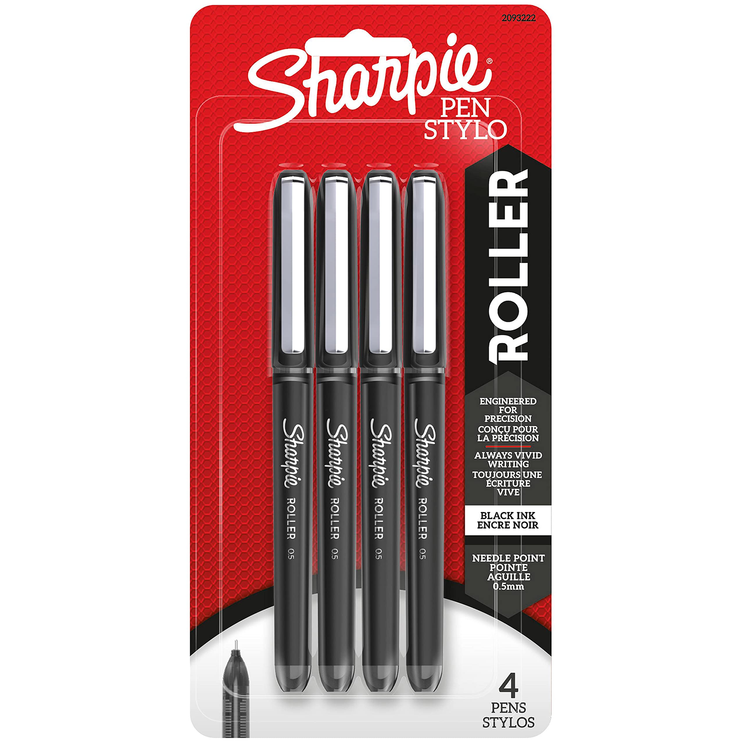 Version 1.0.0 Sharpie Rollerball Pens, 4-Pack/36pk - Image 1