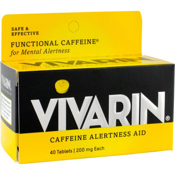 Vivarin Caffeine Tablets 200mg (40 ct, 3-pack)/12pk