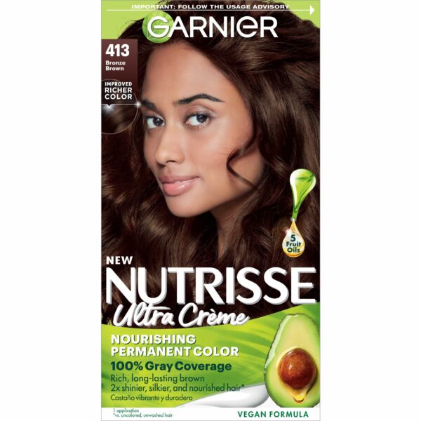 Garnier Nutrisse Hair Color Bronze Brown (1 Count)/12pk