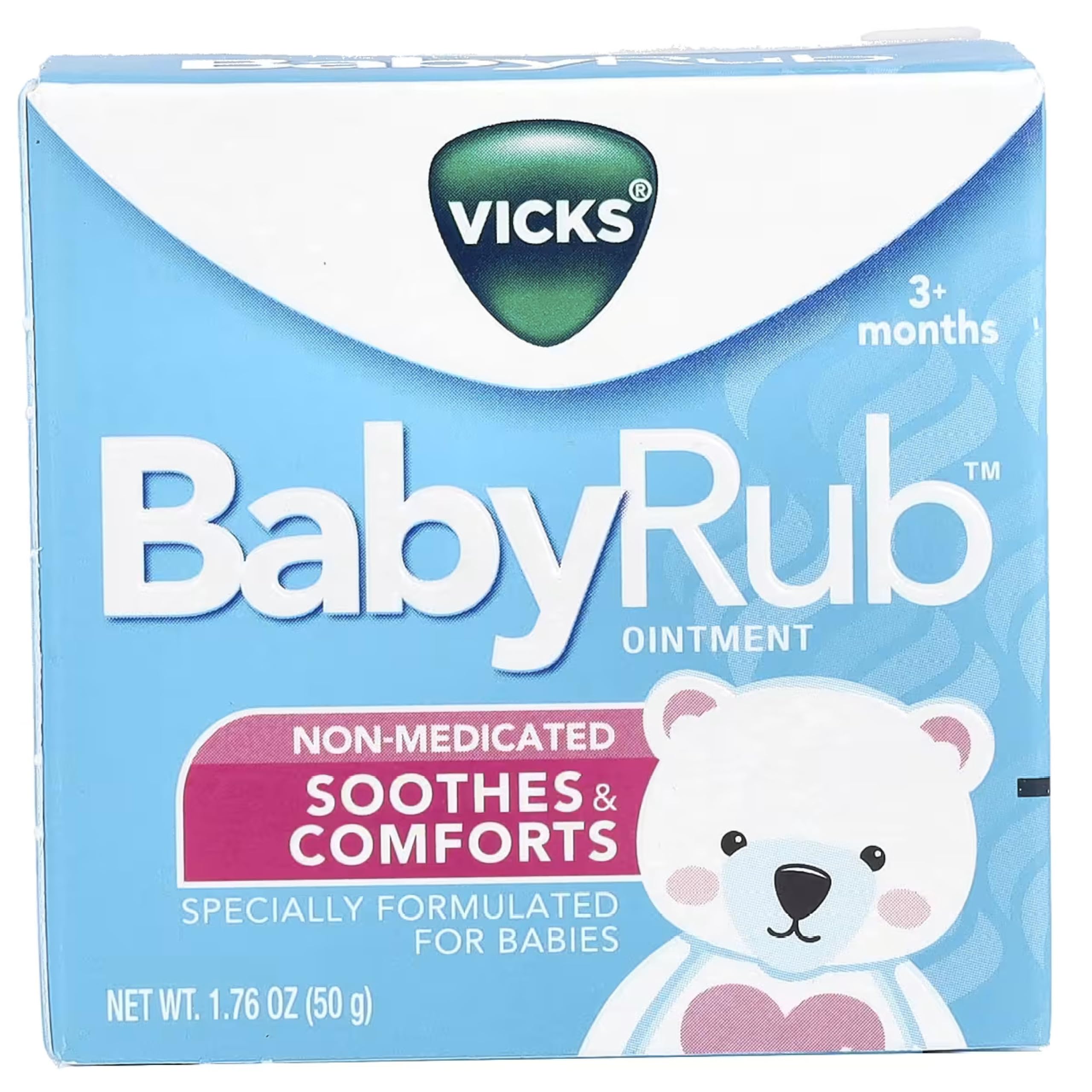Version 1.0.0 Vicks BabyRub Soothing Ointment (1.76 oz, 3 Pack)/36pk - Image 1