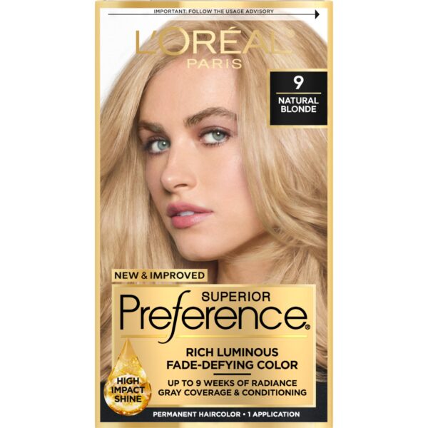L'Oreal Hair Color (Natural Blonde)/12pk