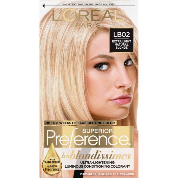 L'Oreal Paris Hair Color (Extra Light Natural Blonde)/12pk