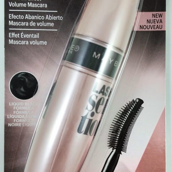 Maybelline Lash Sensational Mascara Blackest Black (2 Pack)/72pk