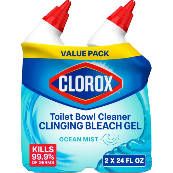 Clorox Toilet Bowl Cleaner Ocean Mist (24 oz, 2 Pack)/6pk