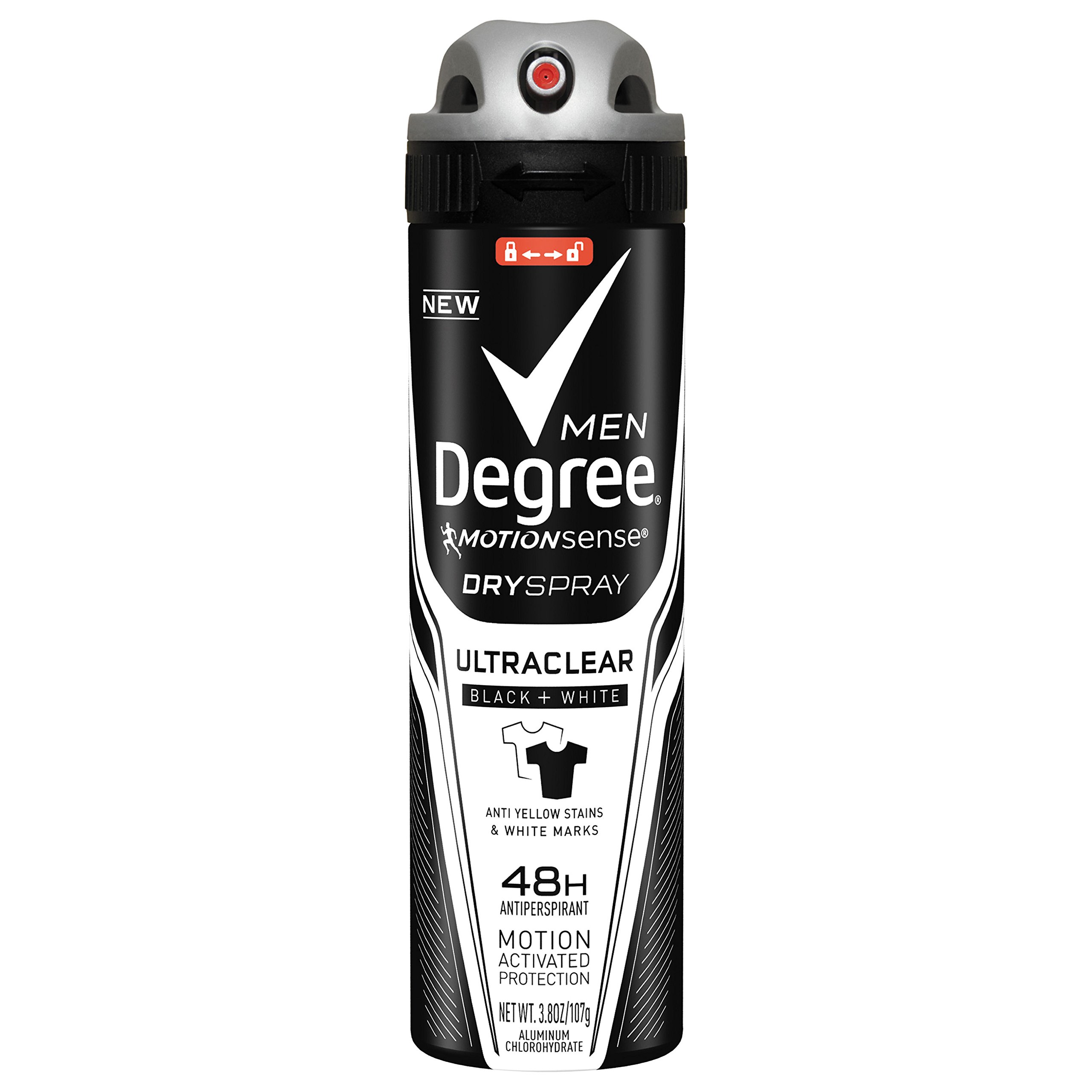 Version 1.0.0 Degree Ultraclear Men’s Dry Spray (3.8 oz)/12pk - Image 1