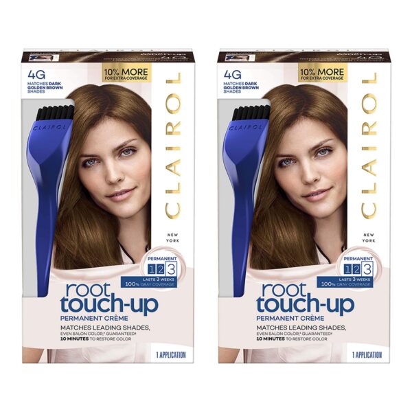 Clairol Root Touch-Up 4G Dark Golden Brown (2 ct)/12pk