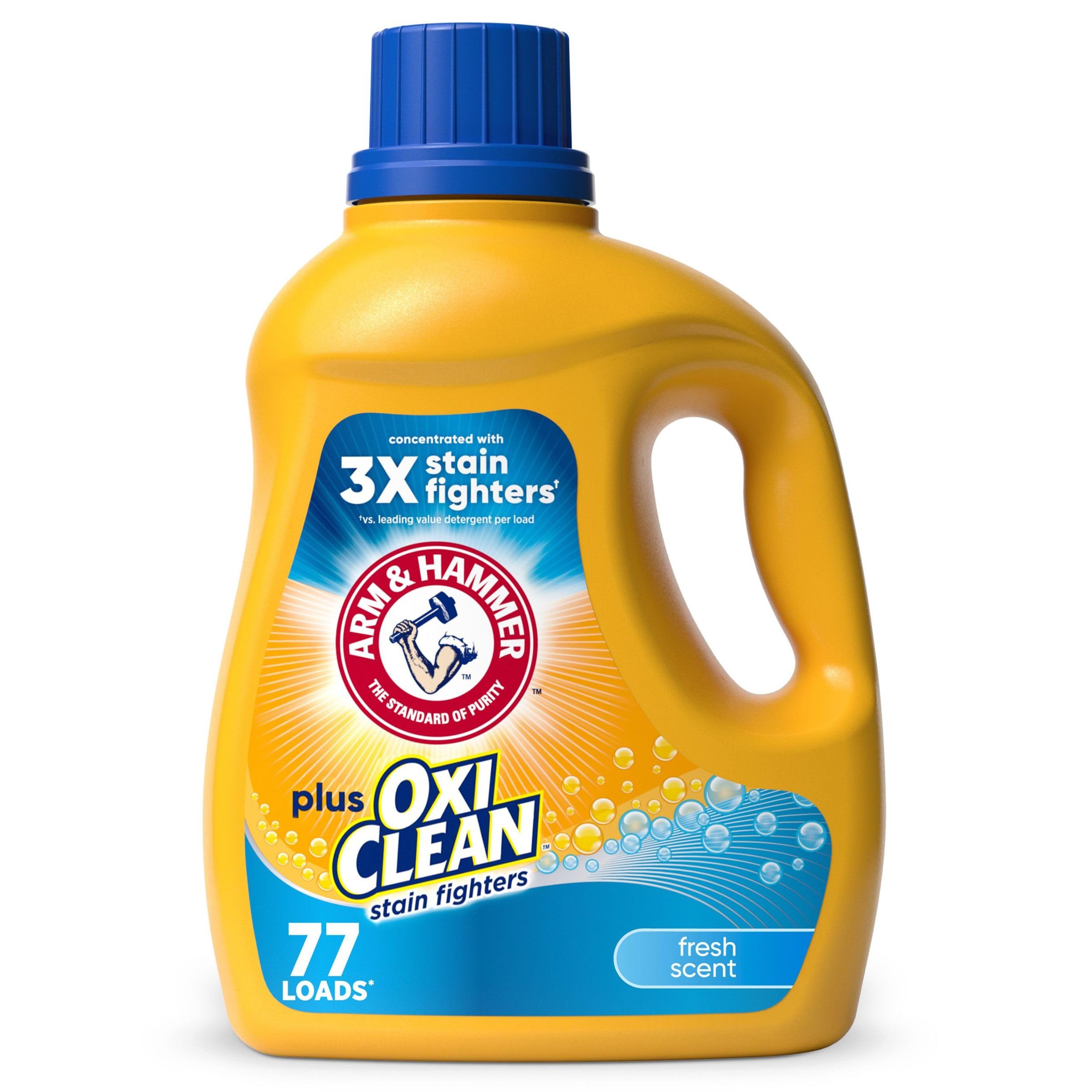 Version 1.0.0 ARM & HAMMER Plus OxiClean Fresh Scent Detergent (100.5 oz)/8pk - Image 1