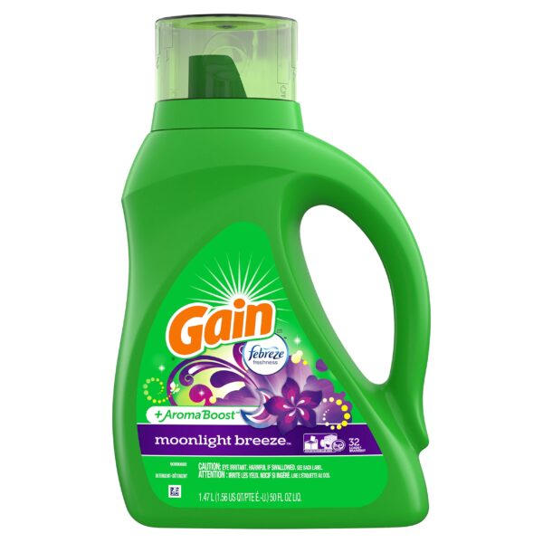 Gain Moonlight Breeze Laundry Detergent (50 oz)/6pk