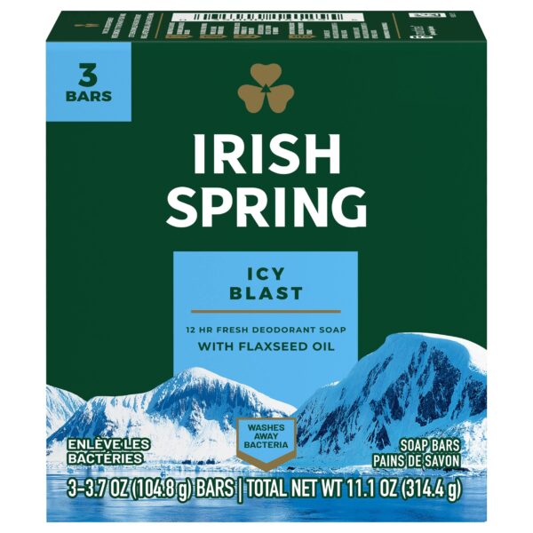 Irish Spring Bath Bar (3.75 oz)/18pk