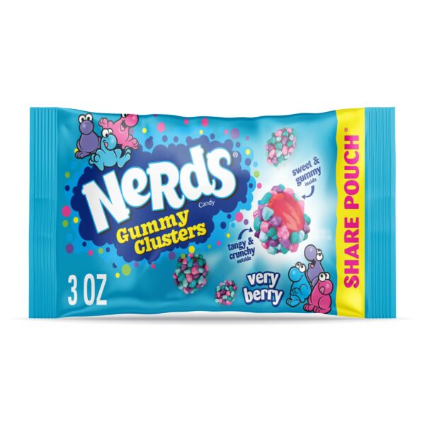 Nerds Gummy Clusters Very Berry (3 oz)/48pk