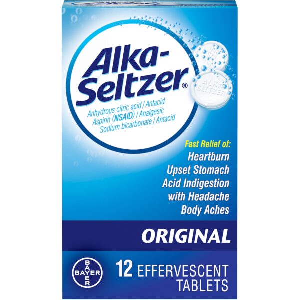 Alka-Seltzer Tablets (12 Count)/48pk