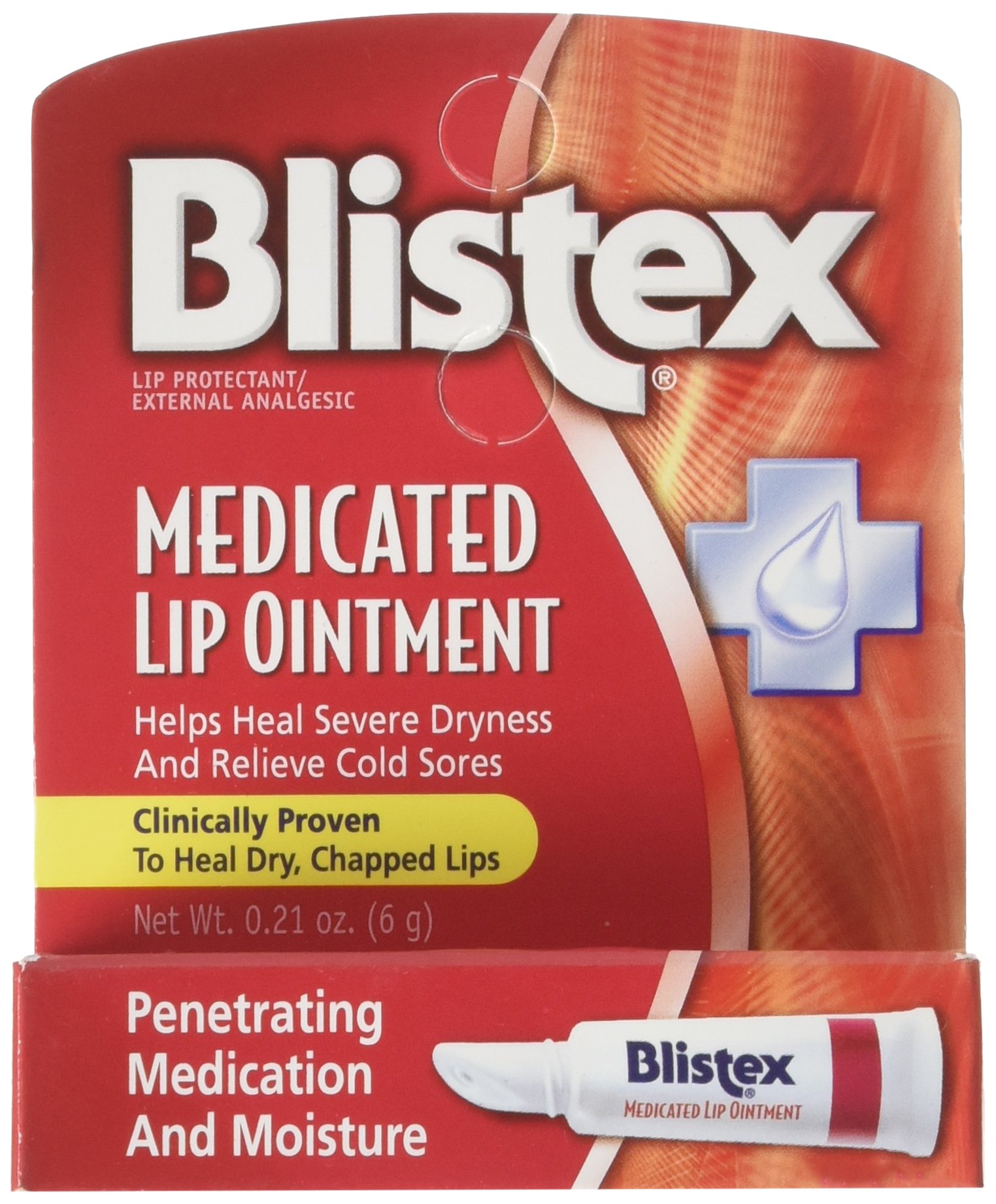 Version 1.0.0 Blistex Medicated Lip Ointment (0.21 oz, 6 Pack)/144pk - Image 1