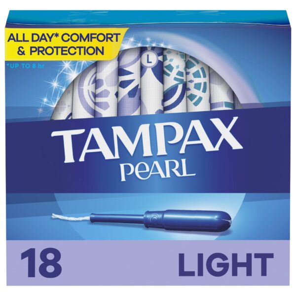 Tampax Pearl Tampons Light (18 ct)/12pk