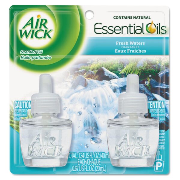 Air Wick Scented Oil Refill Fresh Waters (0.67 oz, 12 ct)/6pk
