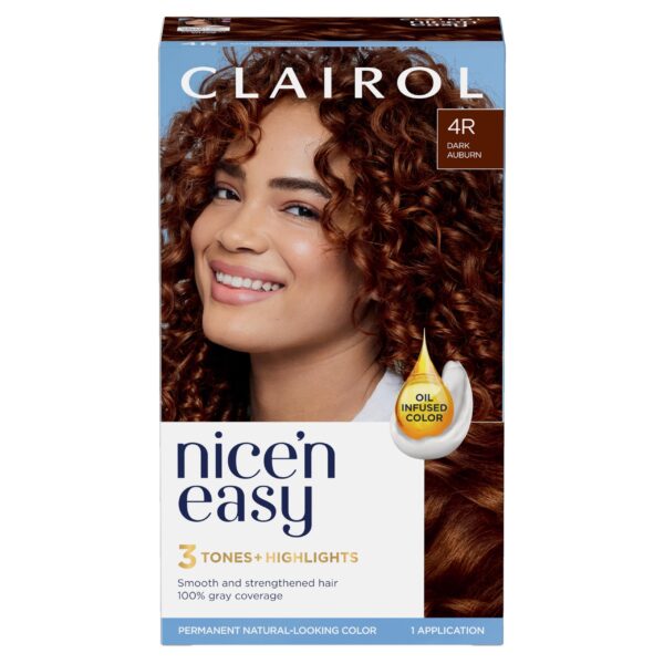 Clairol Nice’n Easy Dark Auburn Hair Dye (1 ct)/12pk