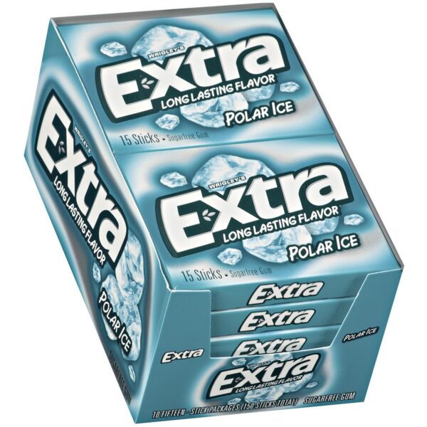Extra Polar Ice Gum (15 Pieces, 10 Pack)/120pk