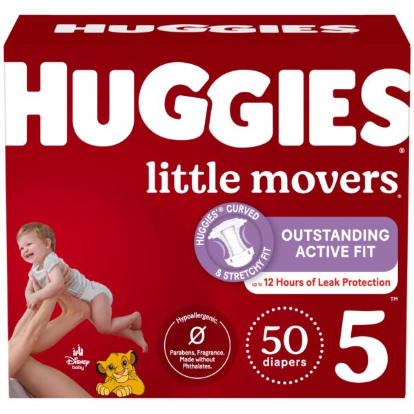 Huggies Diapers Size 5 (50 Count)/1pk