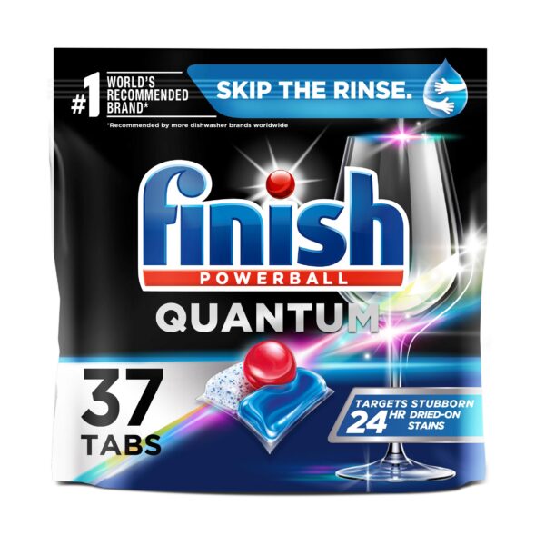 Finish Quantum Dishwasher Detergent (37 ct)/4pk
