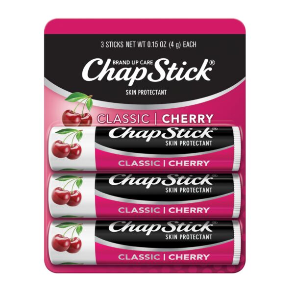 ChapStick Classic Cherry Lip Balm (0.15 oz, 3-pack)/72pk