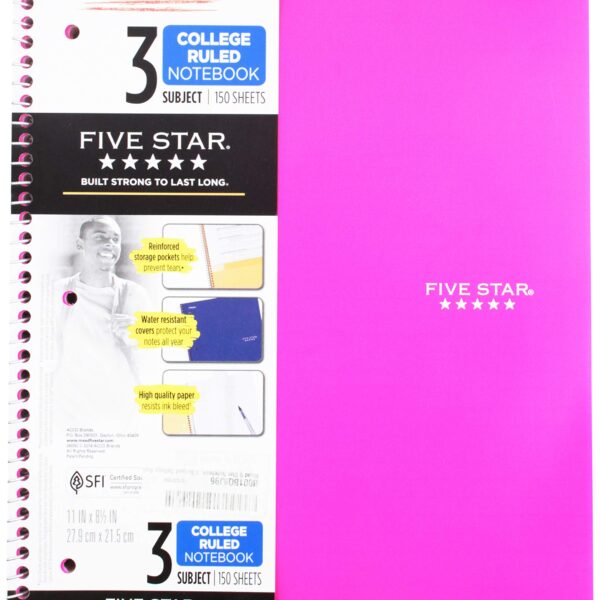 Mead Notebook (3 Subject)/24pk