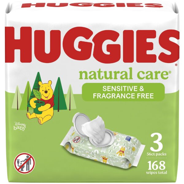 Huggies Natural Care Wipes (56 Count)/3pk