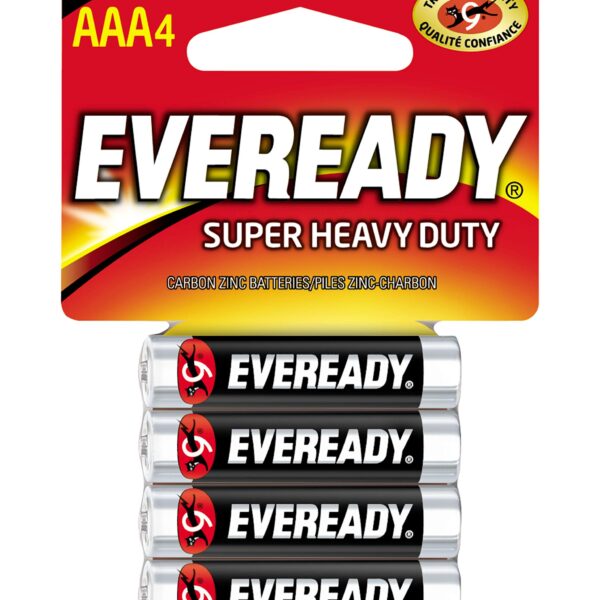 Eveready AAA Batteries (4 Count)/24pk