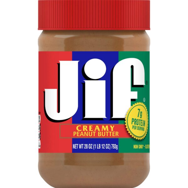 Jif Creamy Peanut Butter (28 oz)/10pk