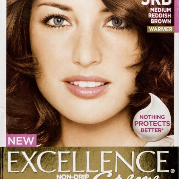 L'Oréal Excellence Creme Hair Color Medium Reddish Brown (Pack of 4)/12pk