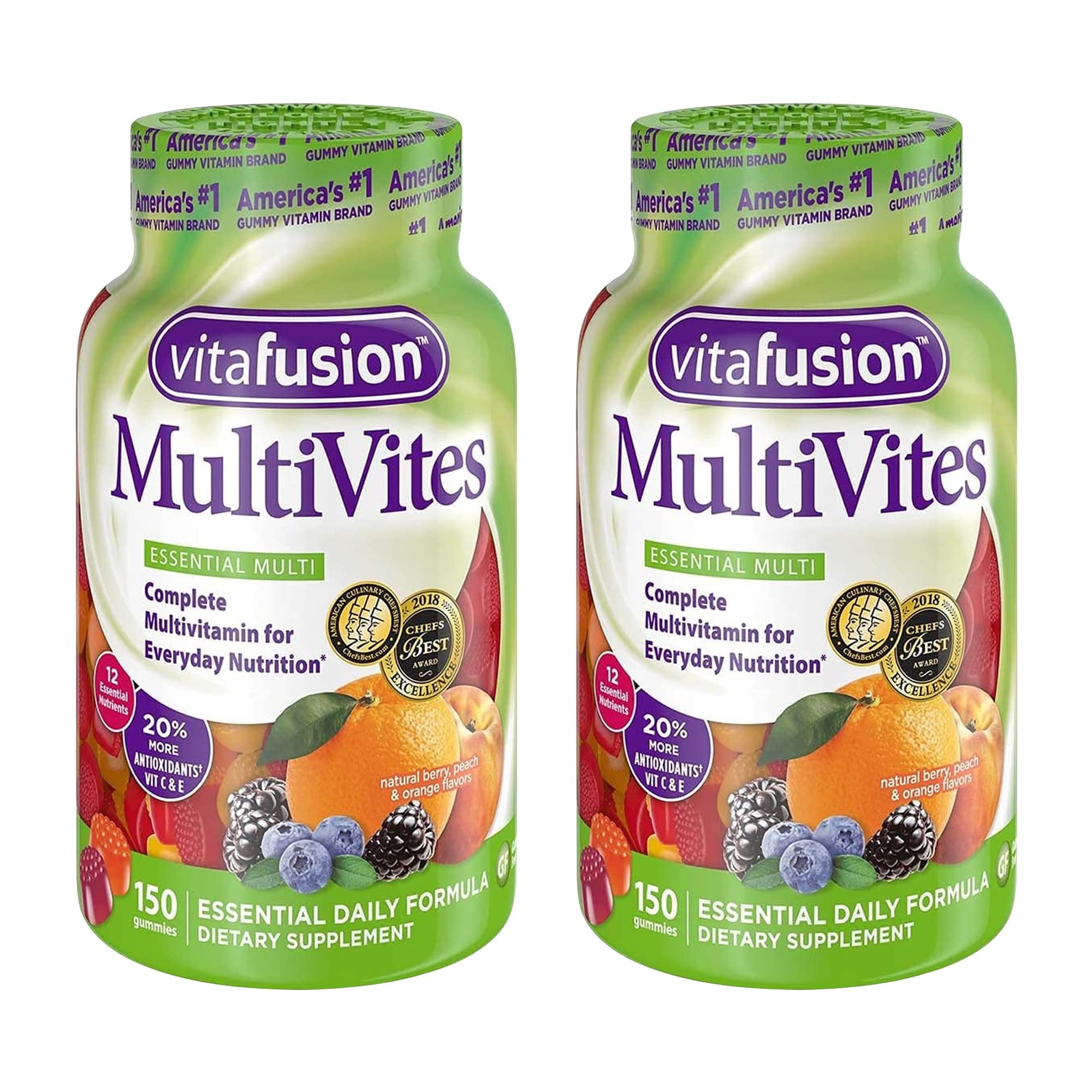 Version 1.0.0 Vitafusion MultiVites Gummies (150 ct, 2 Pack)/12pk - Image 1