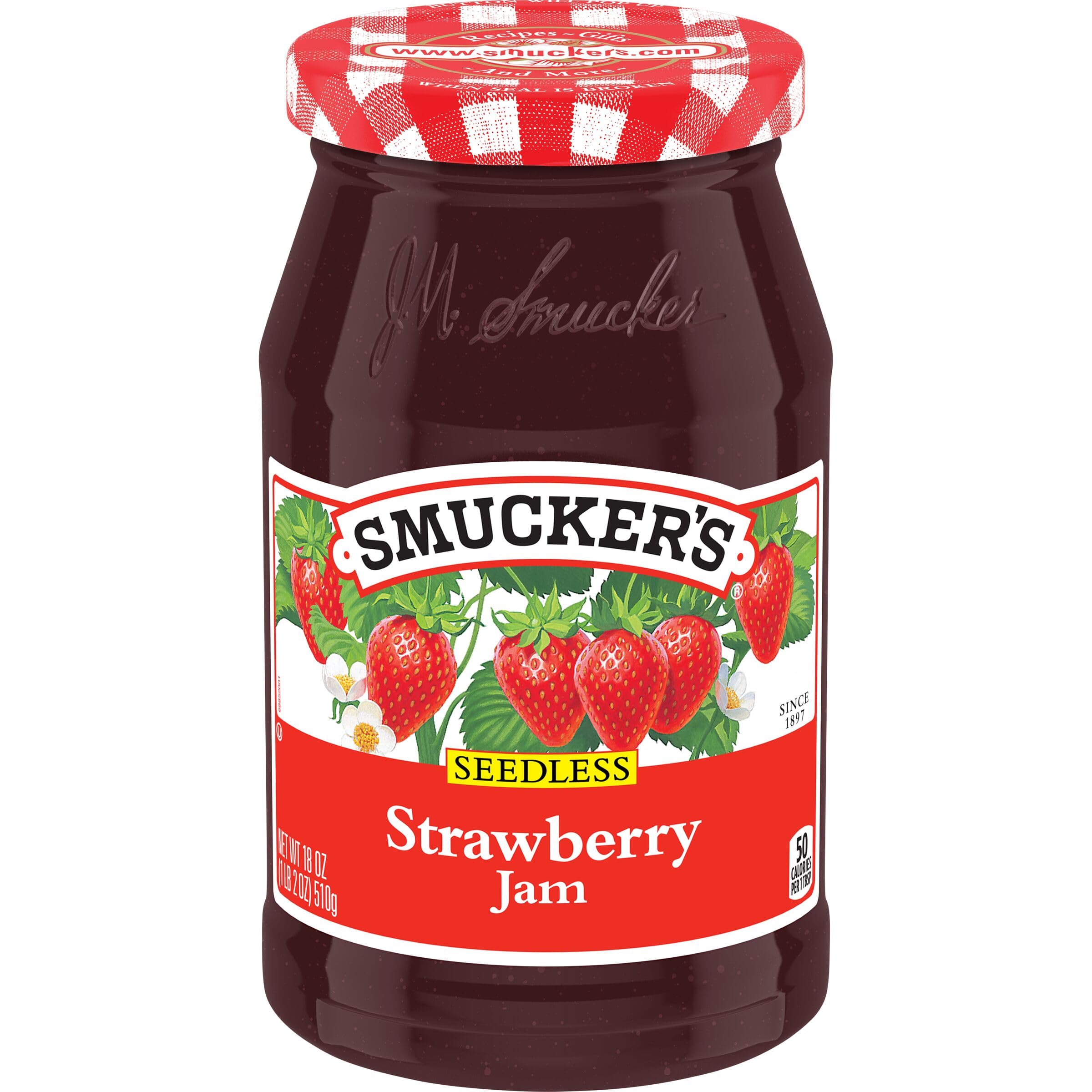 Version 1.0.0 Smucker's Strawberry Jam (18 oz)/12pk - Image 1