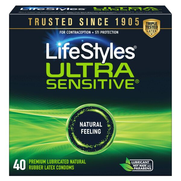LifeStyles Condoms (40 Count)/24pk