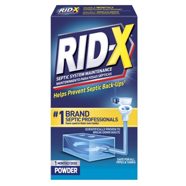 RID-X Septic Treatment Powder (9.8 oz)/12pk