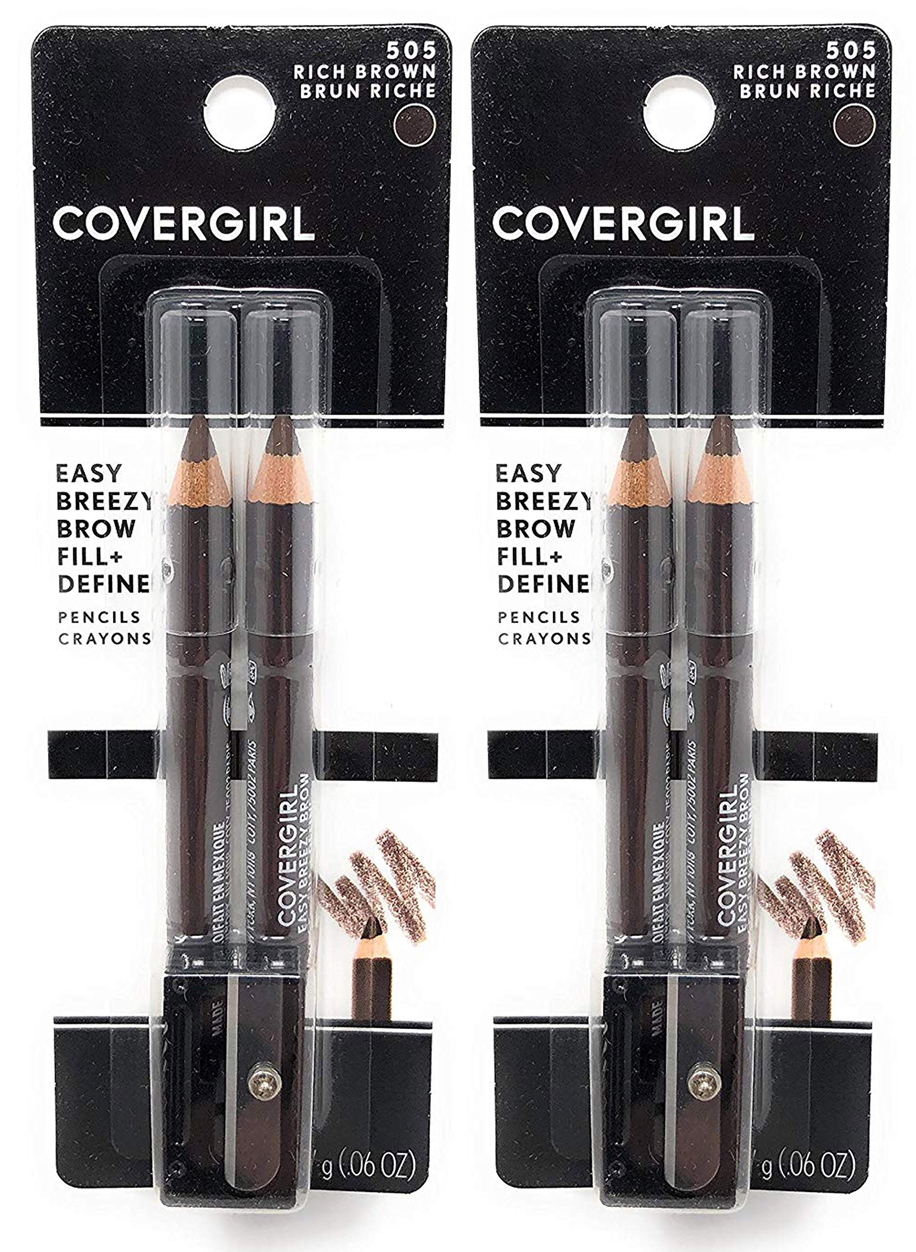 Version 1.0.0 CoverGirl Brow & Eye Makers Midnight Brown (2 Pack)/72pk - Image 1