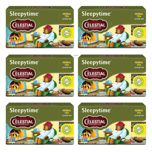 Celestial Seasonings Sleepytime Tea (20 Bags, 6 Pack)/6pk