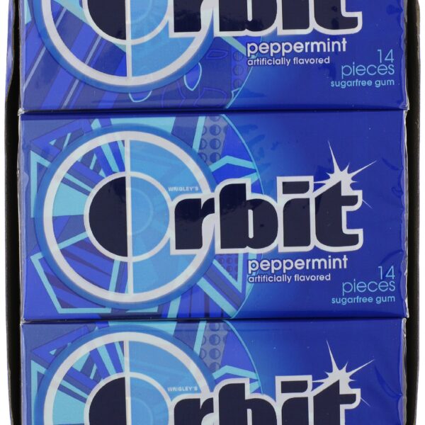 Orbit Peppermint Gum (14 ct, 12 pk)/144pk