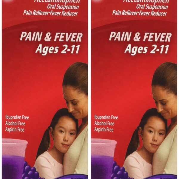 Children's Tylenol Grape Splash (4 oz, 2 Pack)/36pk