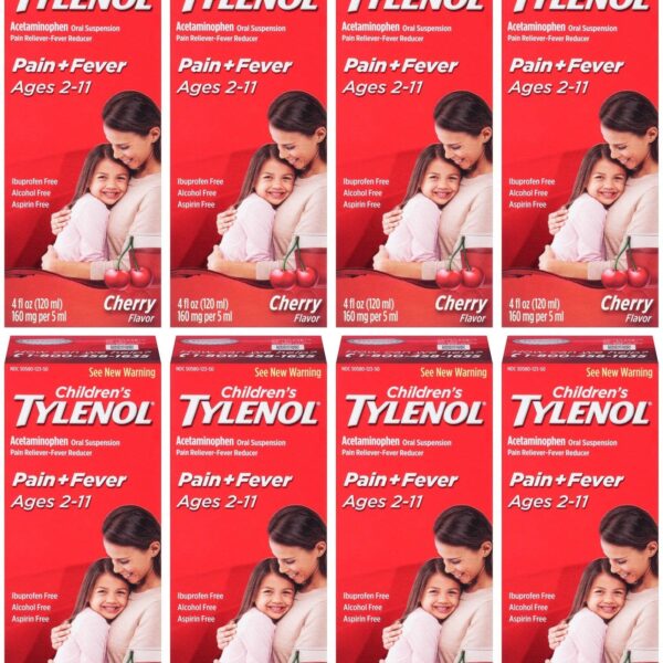Tylenol Children's Cherry Blast Oral Suspension (4 oz)/36pk